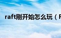 raft刚开始怎么玩（Raft游戏新手怎么玩）