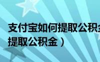 支付宝如何提取公积金需要哪些（支付宝如何提取公积金）