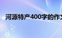 河源特产400字的作文（河源特产全攻略）