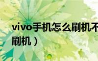 vivo手机怎么刷机不用电脑（vivo手机怎么刷机）