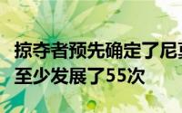 掠夺者预先确定了尼莫的发现海葵的伙伴关系至少发展了55次