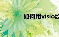 如何用visio绘制[退出]标志