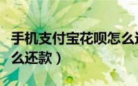 手机支付宝花呗怎么还款（手机支付宝花呗怎么还款）