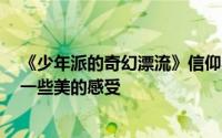 《少年派的奇幻漂流》信仰与灵性  特效大片嘈杂间隙需要一些美的感受