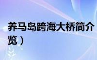 养马岛跨海大桥简介（养马岛跨海大桥简介一览）