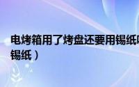 电烤箱用了烤盘还要用锡纸吗（电烤箱用了烤盘还要不要用锡纸）