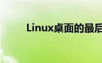 Linux桌面的最后一个 最好的镜头