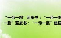 “一带一路”蓝皮书：“一带一路”建设发展报告(2020)（关于“一带一路”蓝皮书：“一带一路”建设发展报告(2020)的简介）