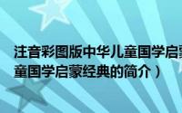 注音彩图版中华儿童国学启蒙经典（关于注音彩图版中华儿童国学启蒙经典的简介）