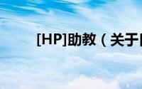 [HP]助教（关于[HP]助教的简介）