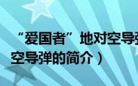 “爱国者”地对空导弹（关于“爱国者”地对空导弹的简介）