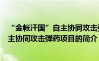 “金帐汗国”自主协同攻击弹药项目（关于“金帐汗国”自主协同攻击弹药项目的简介）