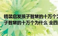 精装启发孩子智慧的十万个为什么 全四册（关于精装启发孩子智慧的十万个为什么 全四册的简介）