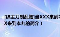 [综主刀剑乱舞]当XXX来到本丸（关于[综主刀剑乱舞]当XXX来到本丸的简介）