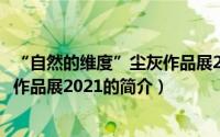 “自然的维度”尘灰作品展2021（关于“自然的维度”尘灰作品展2021的简介）