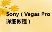 Sony（Vegas Pro 13.0 简体中文破解安装详细教程）