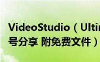 VideoStudio（Ultimate会声会影2019序列号分享 附免费文件）