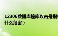 12306数据库撞库攻击是指什么（12306数据库撞库攻击有什么危害）