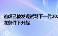 路虎已被发现试驾下一代2020路虎卫士的原型版在瑞典的冰冻条件下升起