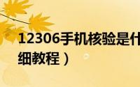 12306手机核验是什么（12306双向验证详细教程）