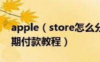 apple（store怎么分期付款 apple store分期付款教程）