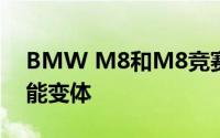 BMW M8和M8竞赛是BMW展厅的旗舰性能变体