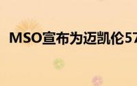 MSO宣布为迈凯伦570S提供高下压力套件