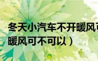 冬天小汽车不开暖风可以吗（冬天小汽车不开暖风可不可以）