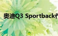 奥迪Q3 Sportback作为新款轿跑SUV亮相