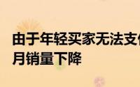 由于年轻买家无法支付更高的汽车价格 美国4月销量下降