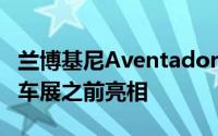 兰博基尼Aventador S Roadster在法兰克福车展之前亮相