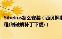 Sibelius怎么安装（西贝柳斯Sibelius 2018中文破解安装教程(附破解补丁下载)）