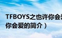 TFBOYS之也许你会爱（关于TFBOYS之也许你会爱的简介）