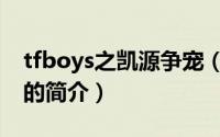 tfboys之凯源争宠（关于tfboys之凯源争宠的简介）