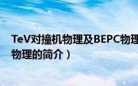 TeV对撞机物理及BEPC物理（关于TeV对撞机物理及BEPC物理的简介）