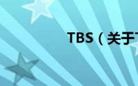 TBS（关于TBS的简介）