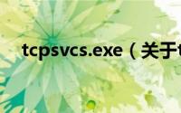 tcpsvcs.exe（关于tcpsvcs.exe的简介）