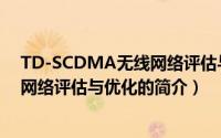 TD-SCDMA无线网络评估与优化（关于TD-SCDMA无线网络评估与优化的简介）