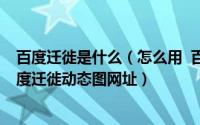 百度迁徙是什么（怎么用  百度迁徙动态图网页查看方法 百度迁徙动态图网址）