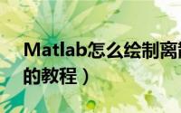 Matlab怎么绘制离散图（matlab画散点图的教程）