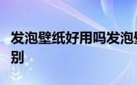 发泡壁纸好用吗发泡壁纸与普通壁纸有什么区别