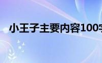 小王子主要内容100字（小王子主要内容）