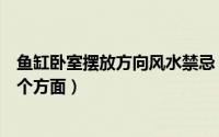 鱼缸卧室摆放方向风水禁忌（鱼缸摆放在卧室一定要注意四个方面）