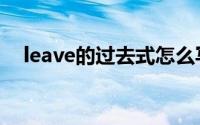 leave的过去式怎么写（leave的过去式）