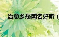 治愈乡愁网名好听（治愈乡愁网名大全）