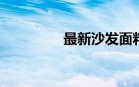 最新沙发面料哪种比较好