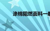 涤棉阻燃面料一般要用过哪些标准