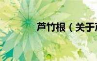 芦竹根（关于芦竹根的简介）