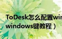 ToDesk怎么配置windows键（ToDesk配置windows键教程）