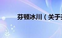 芬顿冰川（关于芬顿冰川的简介）